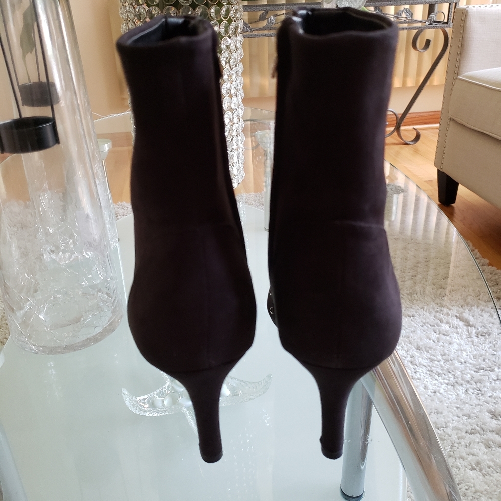 Gold Stud Booties - image 2